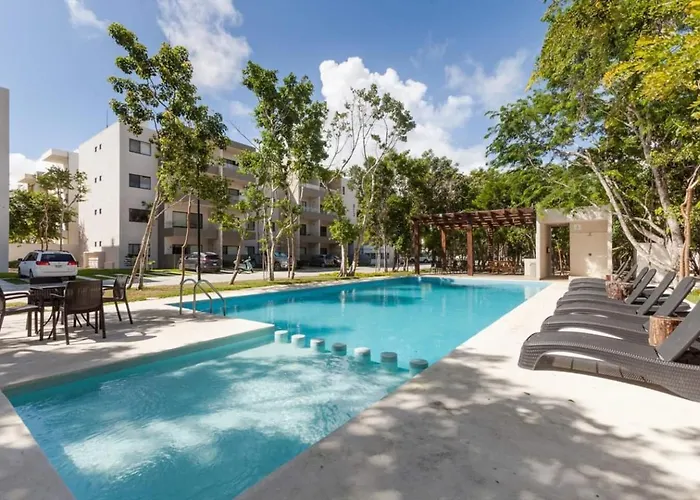 Family Friendly 10min To Wifi 200mb Gym Hébergement de vacances Playa del Carmen