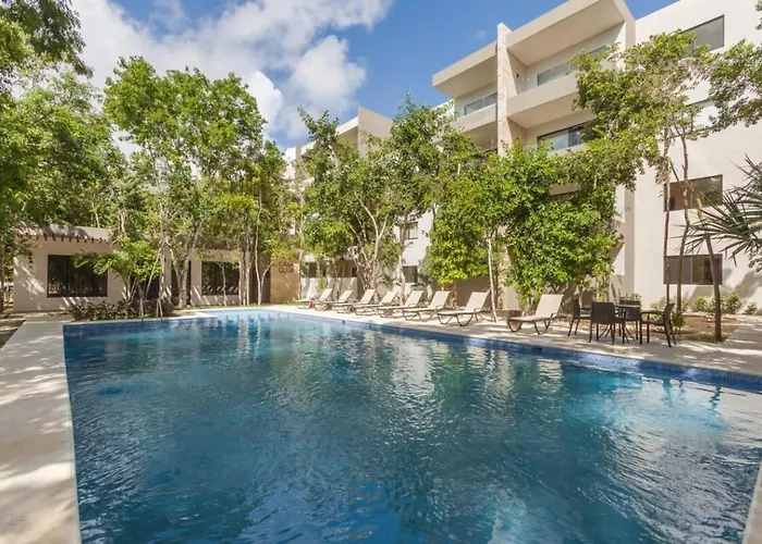 Family Friendly 10min To Wifi 200mb Gym * Playa del Carmen