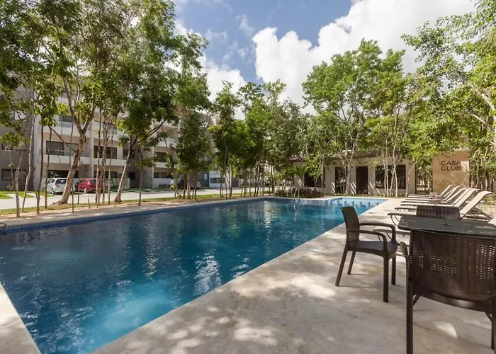 Family Friendly 10min To Wifi 200mb Gym * Playa del Carmen
