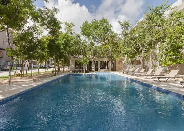 Family Friendly 10min To Wifi 200mb Gym * Playa del Carmen