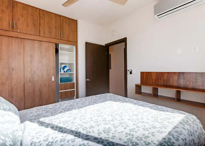 Family Friendly 10min To Wifi 200mb Gym Playa del Carmen